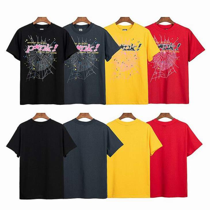 Picture of Sp5der T Shirts Short _SKUSp5derS-XLsct25011870